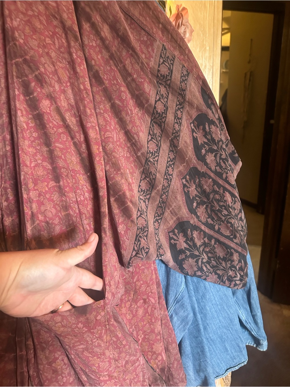 Kantha Bae Open Kimono - Picture 2 of 6